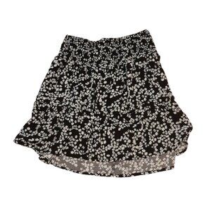 Hippie Rose Floral Mini Skirt